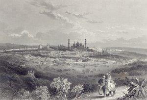 Delhi, engraved by Edward Paxman Brandard (1819-98) c.1860